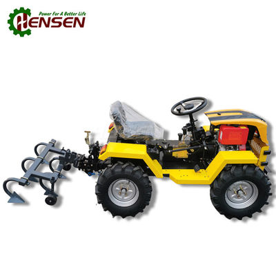 شراء 5 Tine Hoe ميني جرار متعدد الوظائف الأزرق الأصفر اللون المخصص online manufacture