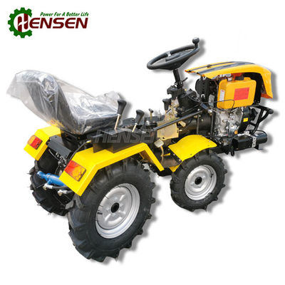 購入 OEM ディーゼルエンジン ミニ トラクター 12HP 小型の農場 トラクター 座席と収穫機 online manufacture