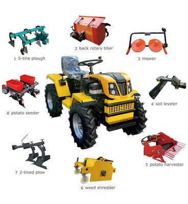 kaufen Synchroner Benzintraktor Landwirtschaftlicher Mini-Traktor Multifunktionaler online manufacture