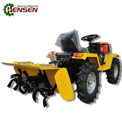 Yellow 4WD Lawn Tractor Multi Purpose