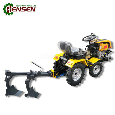 Çok fonksiyonel traktör Mini 4WD traktörü 2 teneke avla CE sertifikası