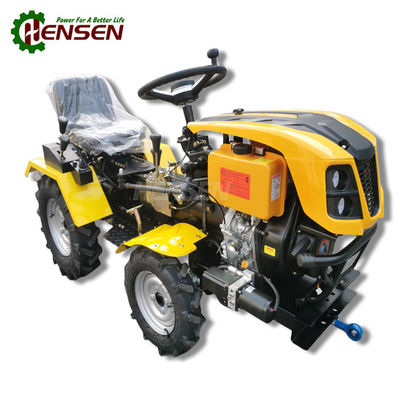 12HP a 18HP Mini tractores sincronizados de diésel para agricultura con múltiples funciones