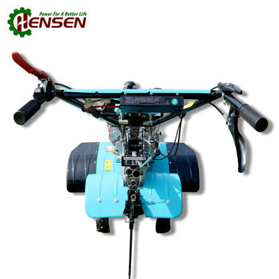 Błękitny małe ogrodowe Rototiller 7 HP Benzynowy Power Tiller wielozadaniowy