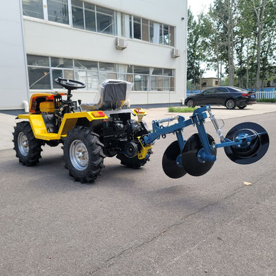 12 bis 18 PS Kleinbauernhof Traktor Vierradantrieb Mini-Traktor mit Scheibenpflug