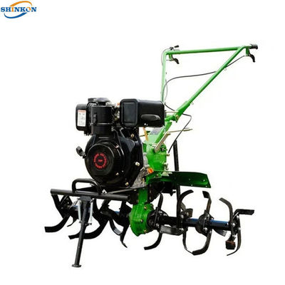 Terreno de cultivo de 800 mm de largura Diesel Cultivator CE 7 HP Power Tiller Diesel