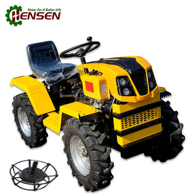 18 HP Küçük Kompakt Traktörler Buldozerli Dizel 4WD Traktör