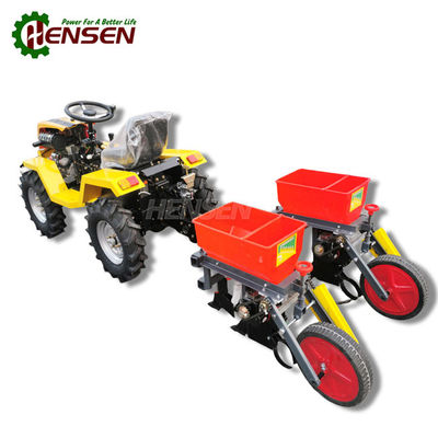 Tam zamanlı 4x4 Küçük Çiftlik Traktörleri 12 HP 4WD Mısır Tohumu ile Küçük Traktör