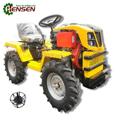 Petit tracteur à quatre roues motrices à carburant de 12 ch Petits tracteurs à quatre roues motrices