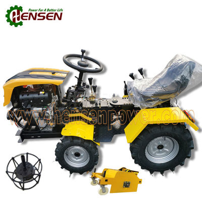 다목적 농업용 디젤 트랙터 12 HP-18 HP 4륜 구동 트랙터