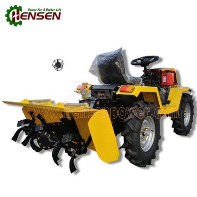 Tractor utilitário de 12 a 18 cv 4x4 diesel Tractor utilitário com triturador rotativo traseiro